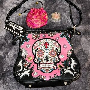 Concealed carry purse/Day of the Dead design/NWT
